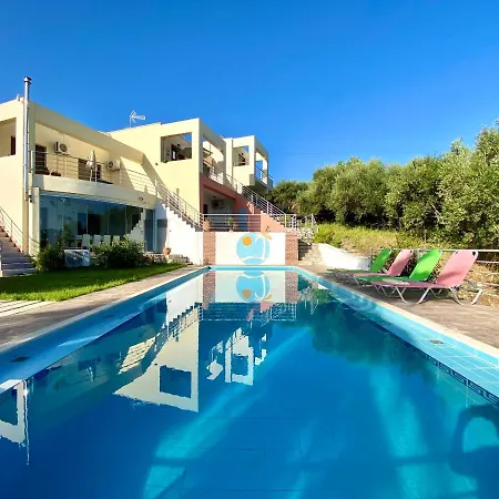 Apartment Seaview With Shared Pool, Almyrida