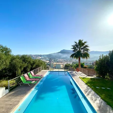 Seaview With Shared Pool, Almyrida