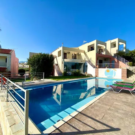 アパート Seaview With Shared Pool, Almyrida